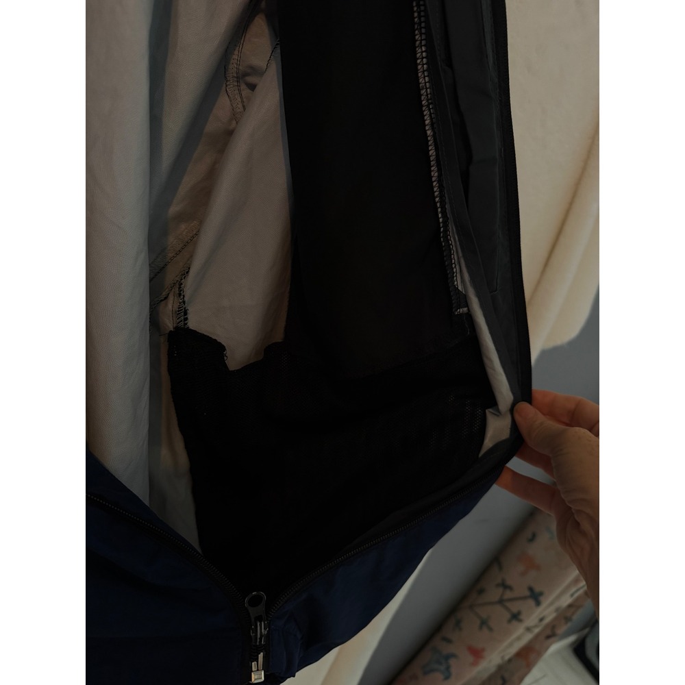 Frogg Toggs Java Hellbender Rain Jacket Navy Gray Waterproof Hooded S/M - Picture 8 of 10